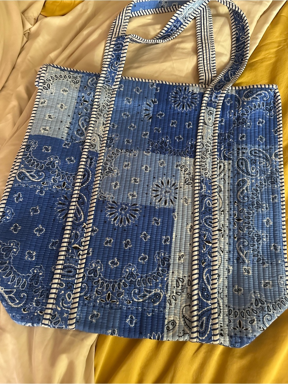 Paisley Print Bag